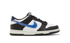 Nike Dunk Low Next Nature TPU Swoosh GS Size 5.5 Y Black / White Exc. Condition