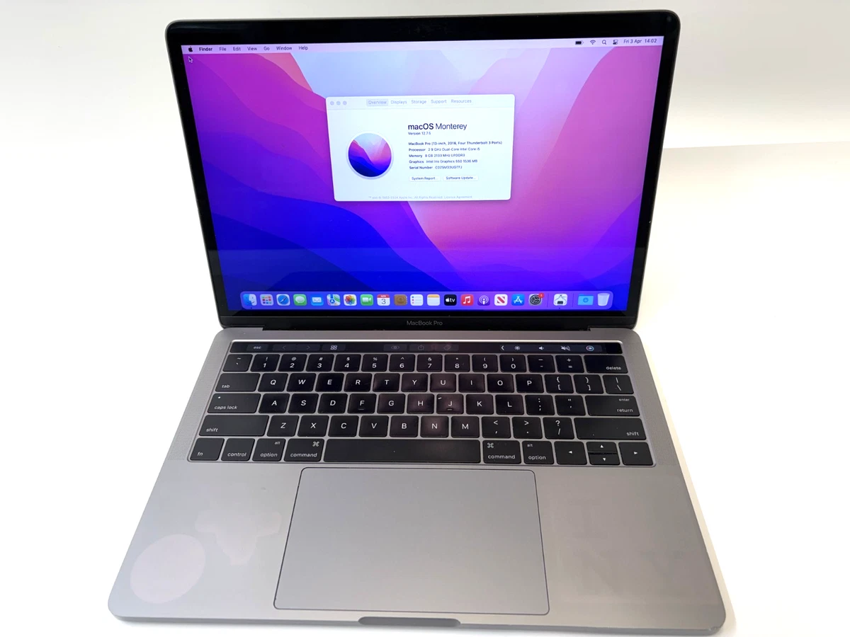 2016 Apple MacBook Pro 13.3 Inch Laptops for sale | eBay UK