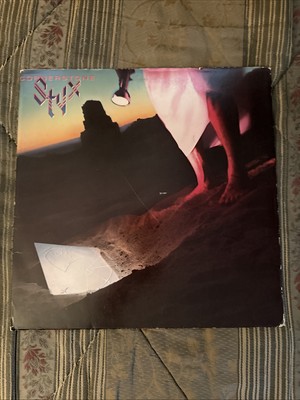 STYX Cornerstone LP Vinyl Album Record 1979 Fold Out Cover A&M SP-3711