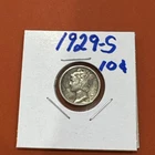 1929 S Mercury Dime