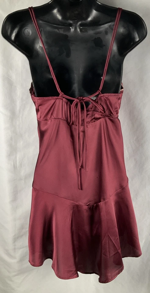 Vestido sin Mangas Intimately Free People XS Sweetheart Babydoll Bordado Hada Tanque Foto 2 de 4