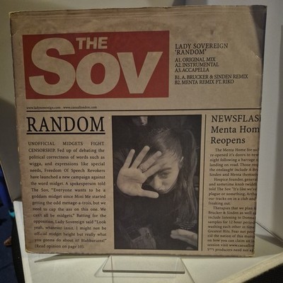 Lady Sovereign Random 12 Vinyl LP used good condition