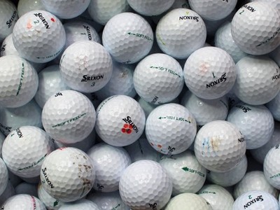 50 Srixon Soft Feel Golfbälle °B-Qualität° Lakeballs Bälle Training Practice