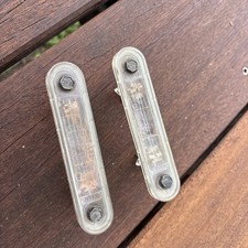 Mercedes W201 W124 C124 Kennzeichenleuchten ORIGINAL 1248200256 2 St&uuml;ck