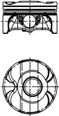 KOLBENSCHMIDT 40420600 Piston for BMW