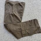 Alfani Men’s Flat Front Khaki Slacks Beige/Tan Pants 32/30 100% Cotton Excellent — photo 2