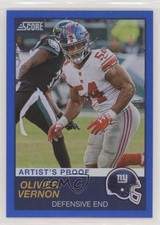 2019 Score Artist Proof 1/35 Olivier Vernon #181 sl1