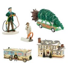 Dept 56 THE GRISWOLD HOLIDAY HOUSE Christmas Vacation SET 5 4030733SET5 Eddie