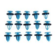 50X Fastener Clips Screw Fastener Fender Bumper Plate 9mm Hole Pad Replace Parts