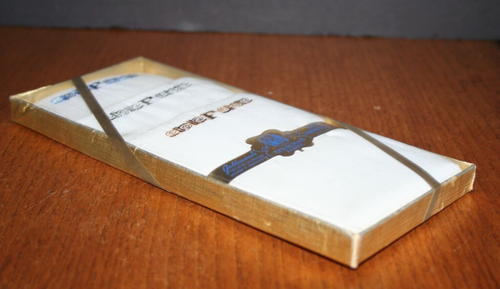 GOLDENWEVE Men's Handkerchiefs Springmaid Fabric NOS - Picture 7 of 11