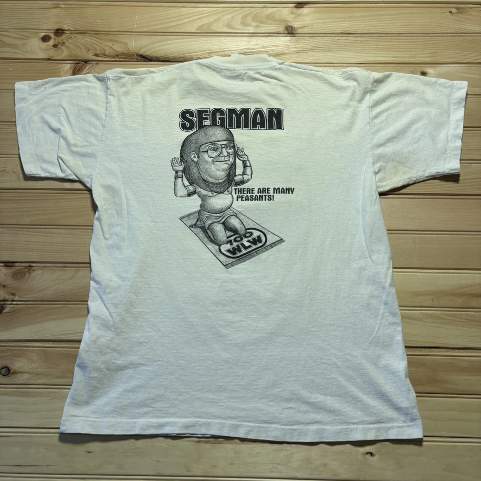 Camisa Promocional Estación Radio Segman 700WLW Vintage Años 80 Solo Hay Una RAW Talla L Foto 2 de 4