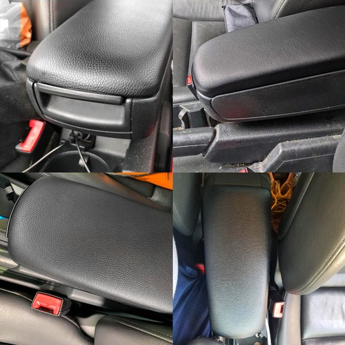 For Audi A4 B6 B7 2004-2008 Leather Armrest Center Box Lid Console Cover Black - Picture 10 of 12
