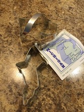 Michigan State Set Of 2 Cookie Cutters Ann Clark Ltd Made In USA
