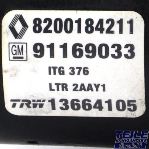 ABS Steuergerät OPEL 8200184211 91169033 13664105 13509005K 24Monate Garantie* - Bild 5 von 6