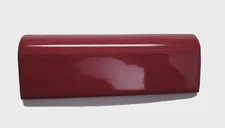 1 Tile Mannington USA 6" Plum Red Light Bordeaux Outside Corner Cap Ceramic 1970