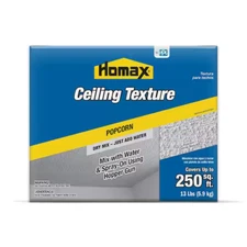 Homax 13 lb. Dry Mix Popcorn Ceiling Texture, Great for repairs, remodels