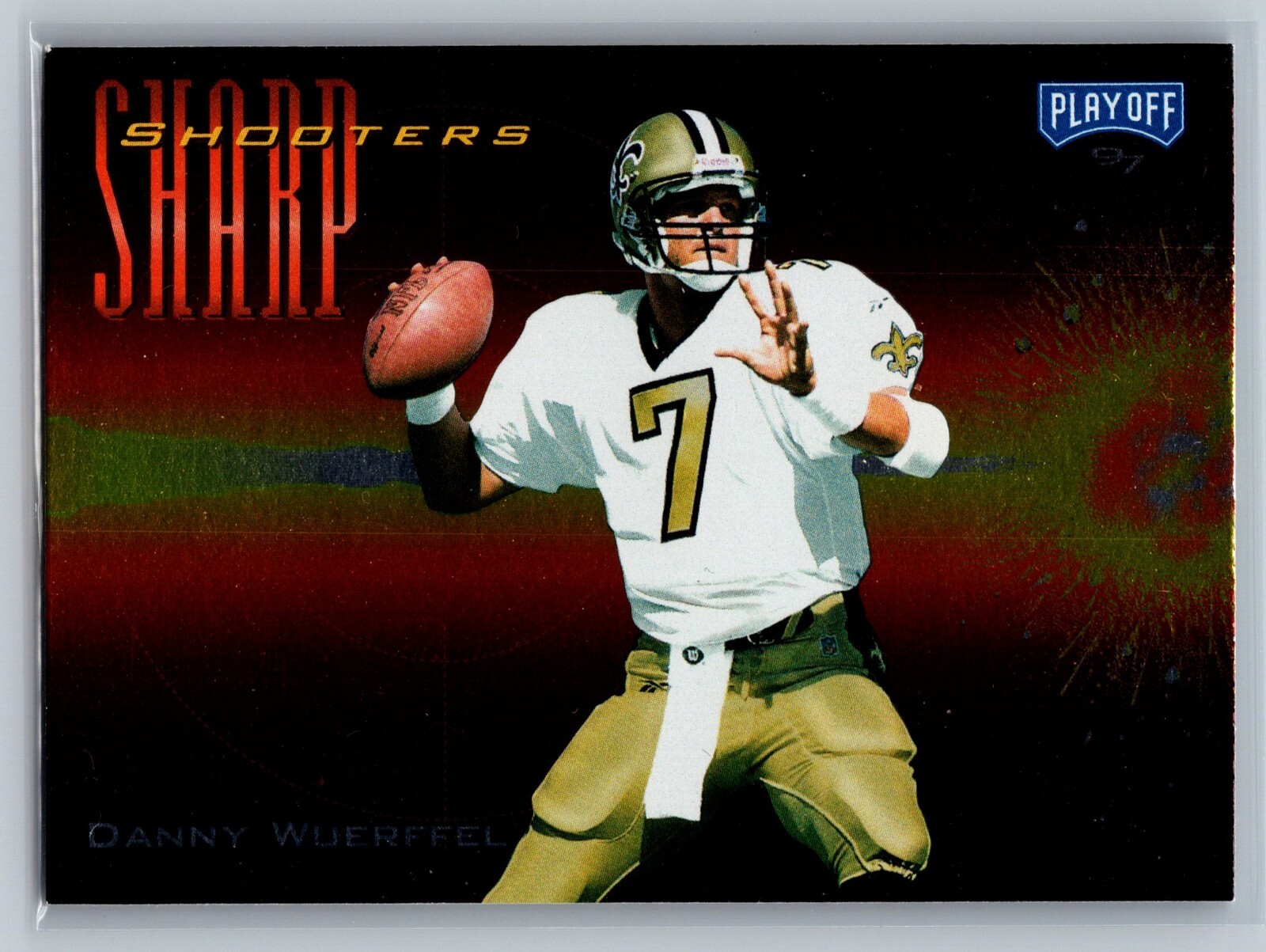 Danny Wuerffel Playoff Zone Sharpshooters #15 Base