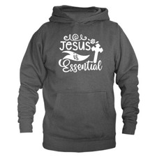 Jesus is Essential Christian Religious God Bible Church Hoodie