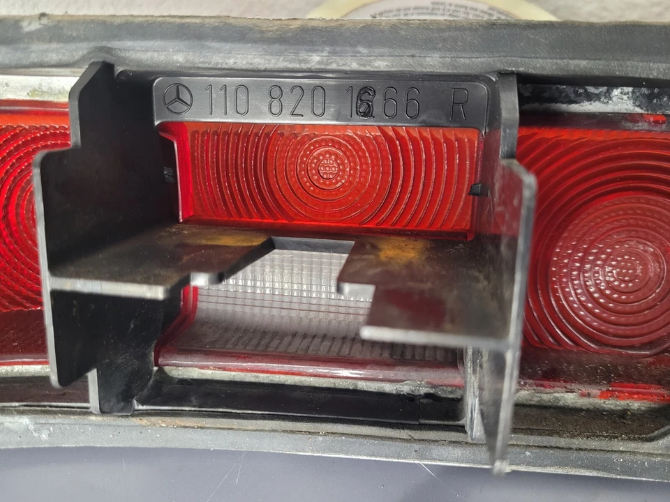 ⭐ Lente luz trasera derecha mercedes-benz 1966 200 220d 230 w110 1108201566r ⭐ Foto 4 de 4