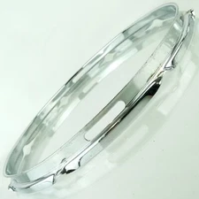 Ludwig 14"Snare Drum Resonant 8Lug 1.6mm Rim/Hoop Chrome Rounded Gates Jazz F60s