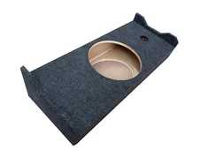 2010 Ford F150 Super Crew Cab Subwoofer Sub Box for a JL Audio 12tw3 (Charcoal)