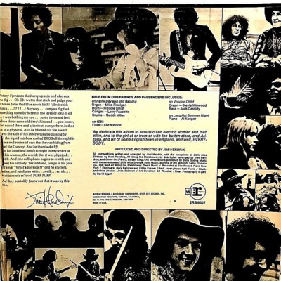 洋楽 TheJimHendrixExperienceElectric Ladyland JIMI HENDRIX