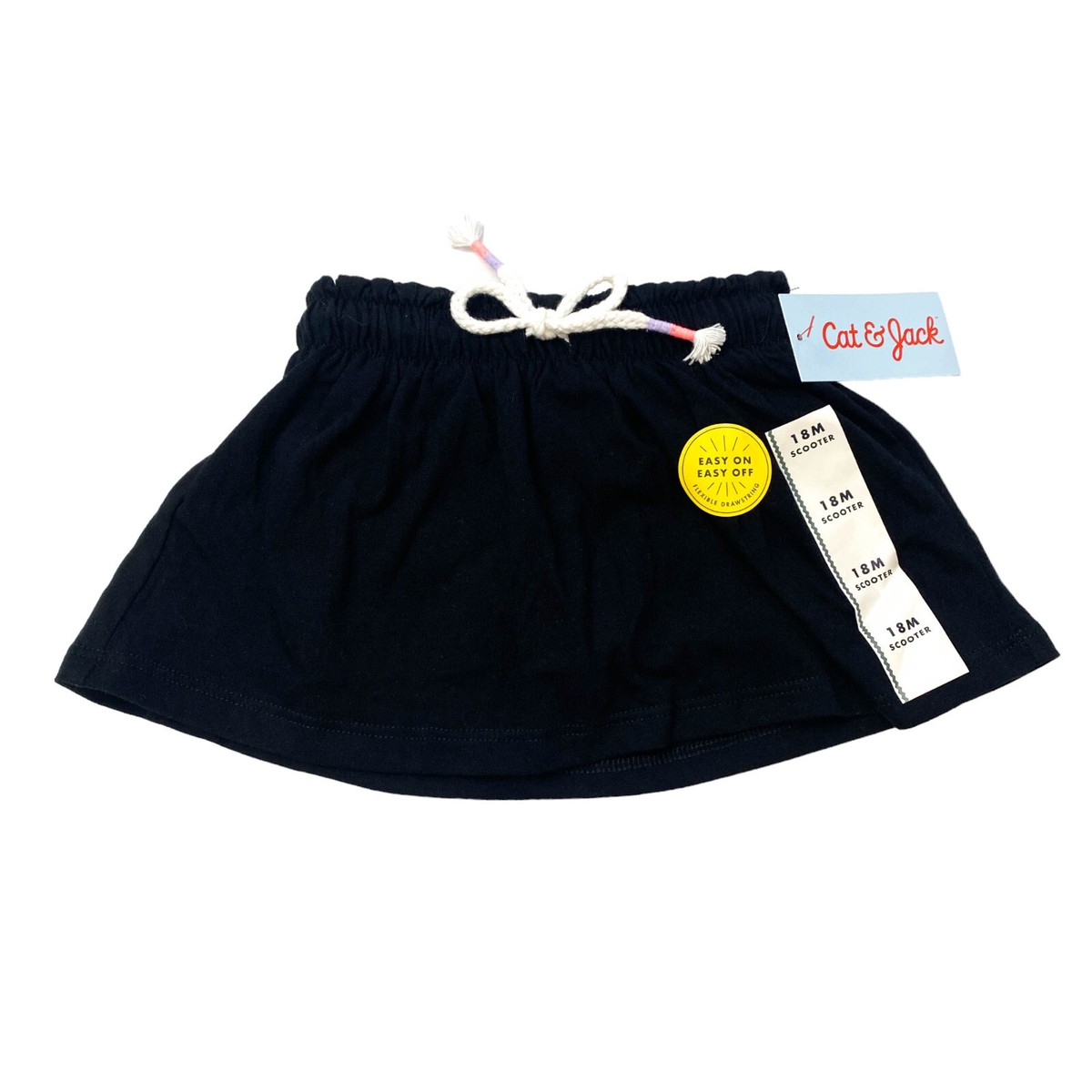 Cat Jack Girls Size 18M Scooter Skort Black