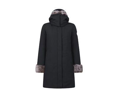 Save The Duck Smeg Hooded Parka with Faux Fur Women's Coat X-Small