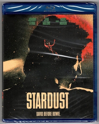Stardust: David Before Bowie (Blu-ray, 2020) Johnny Flynn, Jenna Malone