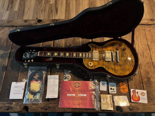 Gibson Joe Perry Custom Shop Signature Boneyard Les Paul - AAA Flame - Complete