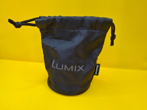 Genuine Panasonic Lumix Lens Case Drawstring (approx 3" x 5") VGC. (refB)