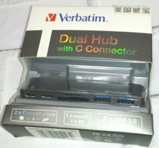 Verbatim  Dual Hub With C Connector 065446