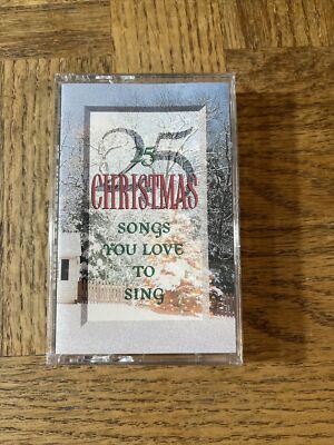 25 Christmas Songs You Love To Sing Cassette | eBay