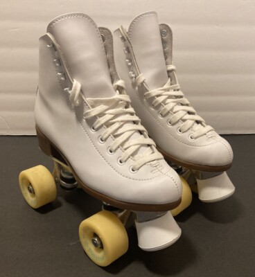 Roller Skates Sure Grip X3 USA Plates Fame 95a 57mm Wheels White Men 5 Women 6