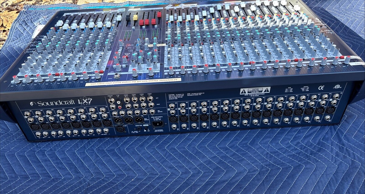 Soundcraft LX7 II 24 Channel Analogue Mixer | eBay