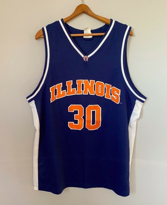 fighting illini throwback basketball jersey