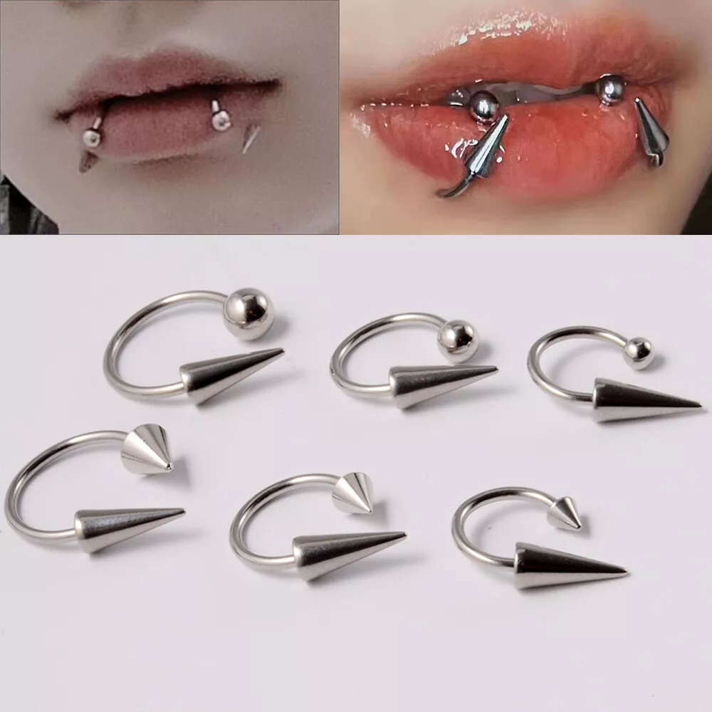 Piercing with hotsell stainless steel
