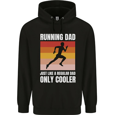 Running Dad Langlauf Marathon Läufer Herren 80 % Baumwolle Hoodie