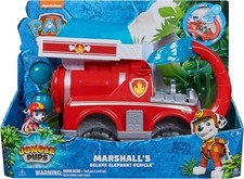 Paw Patrol Jungle Pups, Marshall’s Deluxe Elephant Vehicle with Projectile Launc