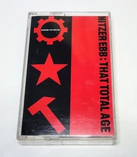 NITZER EBB - That Total Age (Cassette/1987 Geffen Records) 10 Tracks / EX+