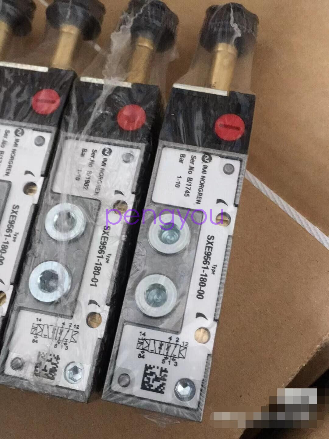 1pc NEW SXE9561-180-00 Solenoid valve Brand new Fedex or DHL