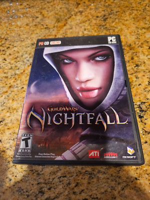 PC CD ONLINE GUILD WARS NIGHTFALL CD-ROM GAME EXPERIENCE 