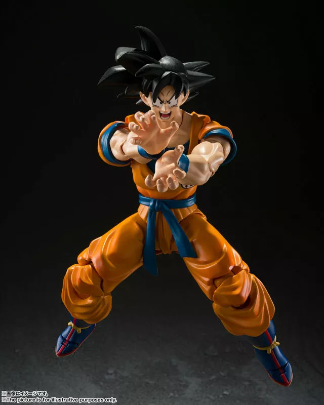 Boneco Son Goku (A Saiyan Raised On Earth): Dragon Ball Z - S.H