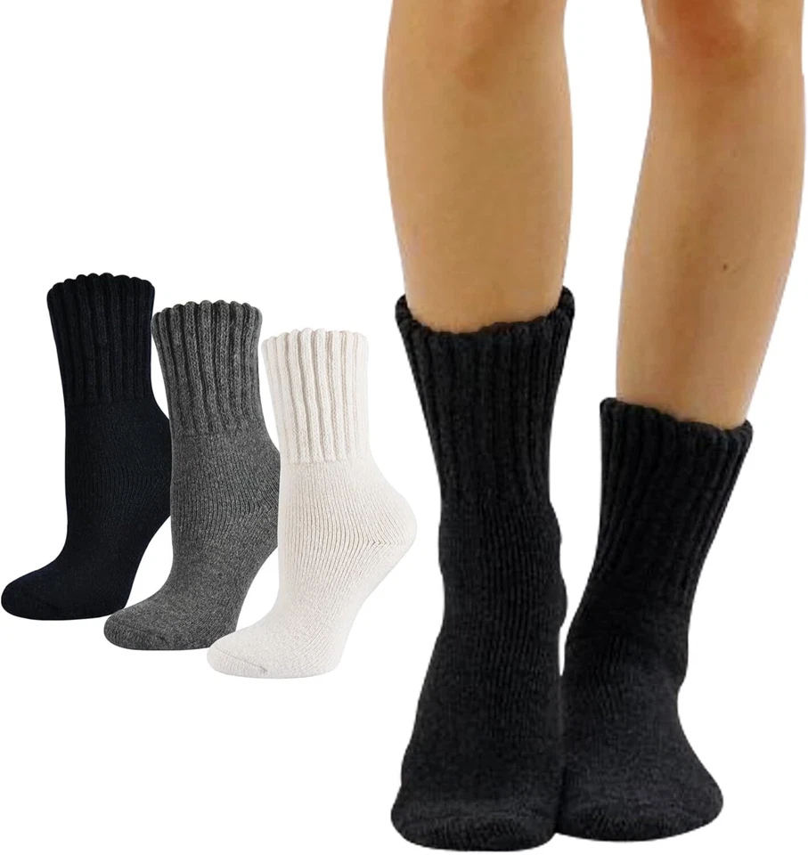 Женщин шерсти носки загрузки носки зимние толщиной теплый носки уютный экипажа носки для женщин - Изображение 2 из 4