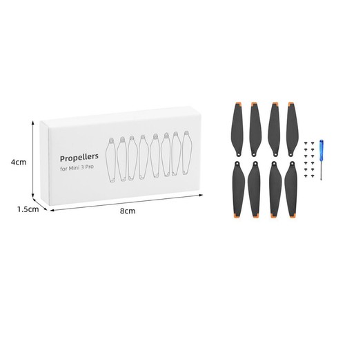 For DJI Mini 3 Pro RC Drone Propeller 6030F Props Blade Low Noise Wing 16Pcs - Picture 5 of 10