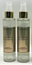 SNOWFLAKES and CASHMERE Diamond Shimmer FRAGRANCE MIST Spray BATH & BODY WORKS