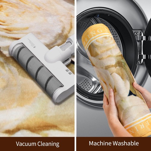 Kitchen Rug Sets 17"x48"+17"x30" Non Slip Rugs Kitchen Mats Washable Runner R... - Picture 7 of 8