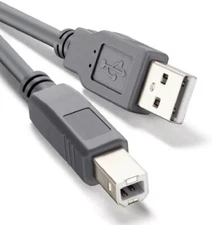 NEW STARTECH USB to USB-B Cable, GREY, 6 Feet