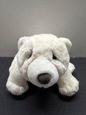 Dakin Lou Rankin Polar Bear Plush Applause Stuffed Animal 9" With Tags
