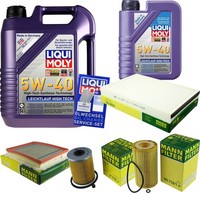 Inspektionspaket 6L Liqui Moly 5W-40 FüR Opel Zafira A 2.0 Dti 16V 2.2 Astra G